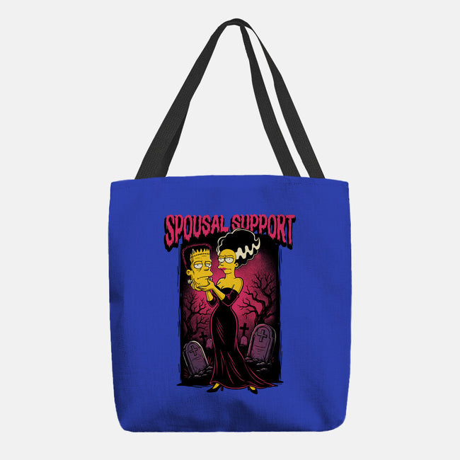 Spousal Support-None-Basic Tote-Bag-P1yu5h