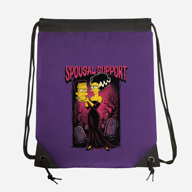 Spousal Support-None-Drawstring-Bag-P1yu5h