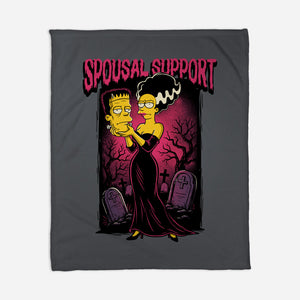 Spousal Support-None-Fleece-Blanket-P1yu5h