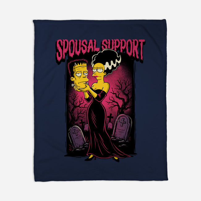 Spousal Support-None-Fleece-Blanket-P1yu5h
