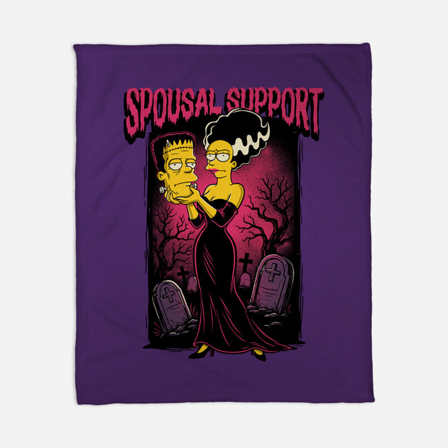 Spousal Support-None-Fleece-Blanket-P1yu5h
