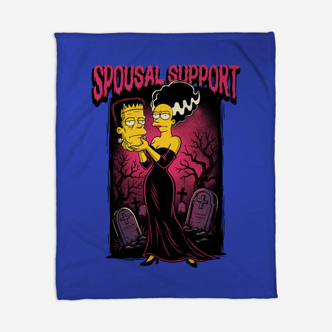 Spousal Support-None-Fleece-Blanket-P1yu5h