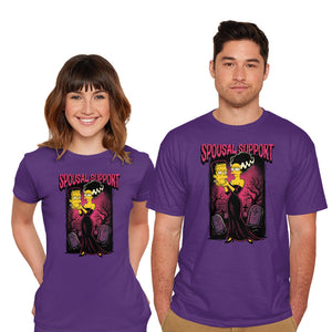 Spousal Support-Mens-Basic-Tee-P1yu5h