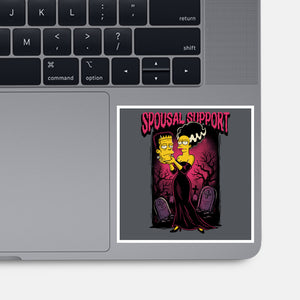 Spousal Support-None-Glossy-Sticker-P1yu5h