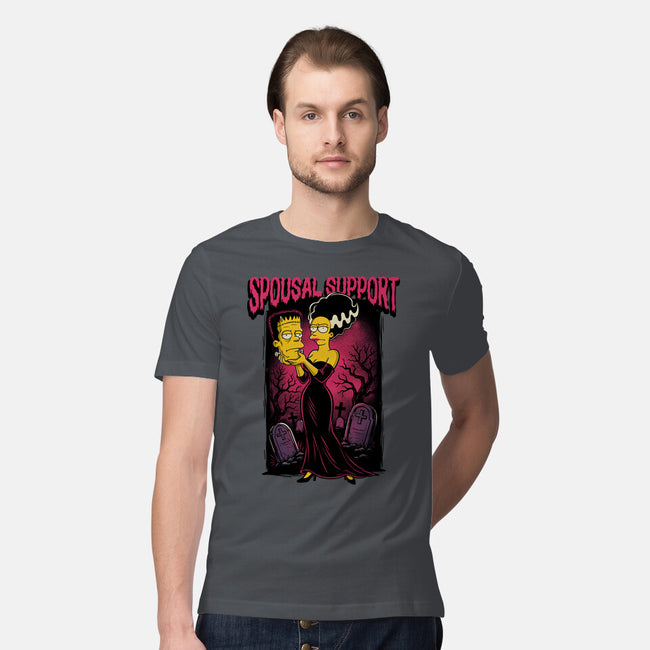 Spousal Support-Mens-Premium-Tee-P1yu5h