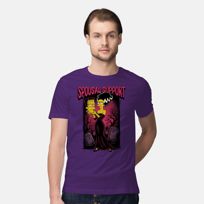 Spousal Support-Mens-Premium-Tee-P1yu5h