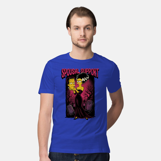Spousal Support-Mens-Premium-Tee-P1yu5h