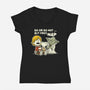But First Nap-Womens-V-Neck-Tee-P1yu5h