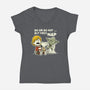 But First Nap-Womens-V-Neck-Tee-P1yu5h