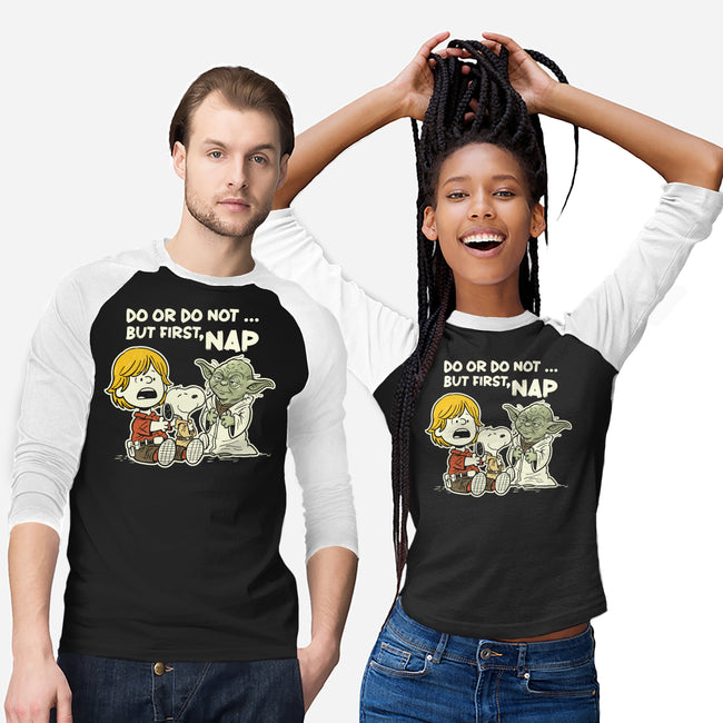 But First Nap-Unisex-Baseball-Tee-P1yu5h
