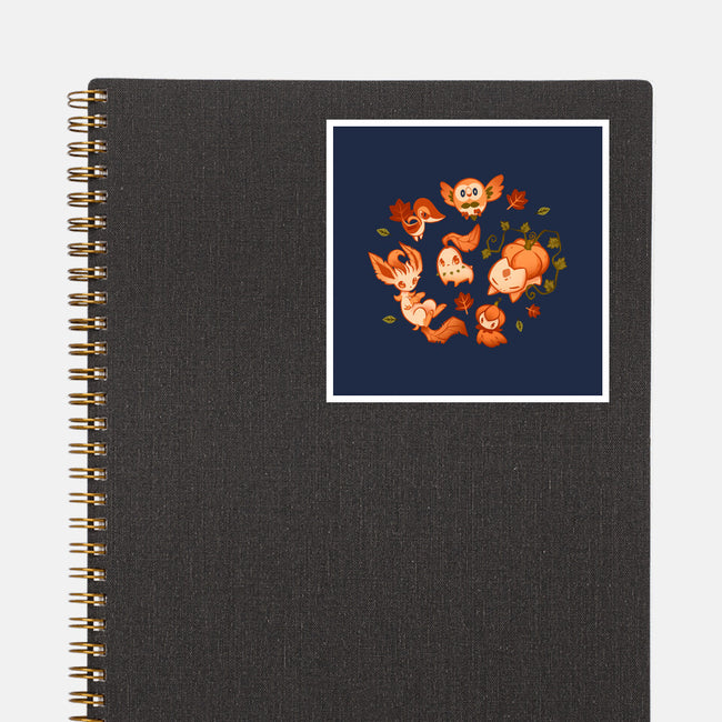Autumn Type-None-Glossy-Sticker-ricolaa