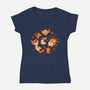 Autumn Type-Womens-V-Neck-Tee-ricolaa