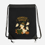Honkus Pokus-None-Drawstring-Bag-ricolaa
