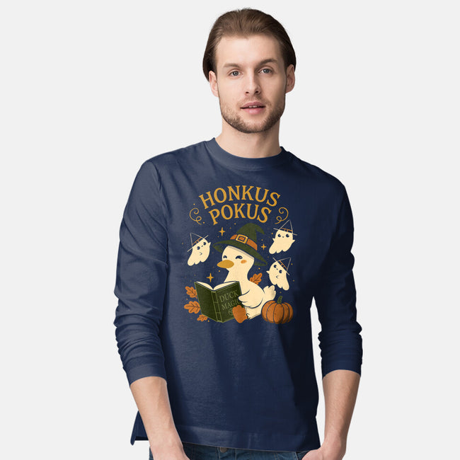 Honkus Pokus-Mens-Long Sleeved-Tee-ricolaa