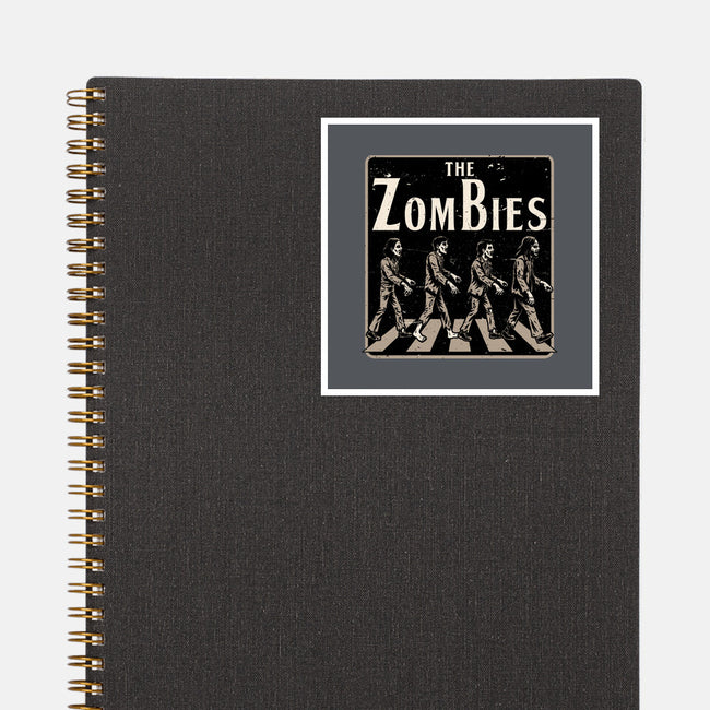 Zombie Album Cover-None-Glossy-Sticker-Studio Mootant