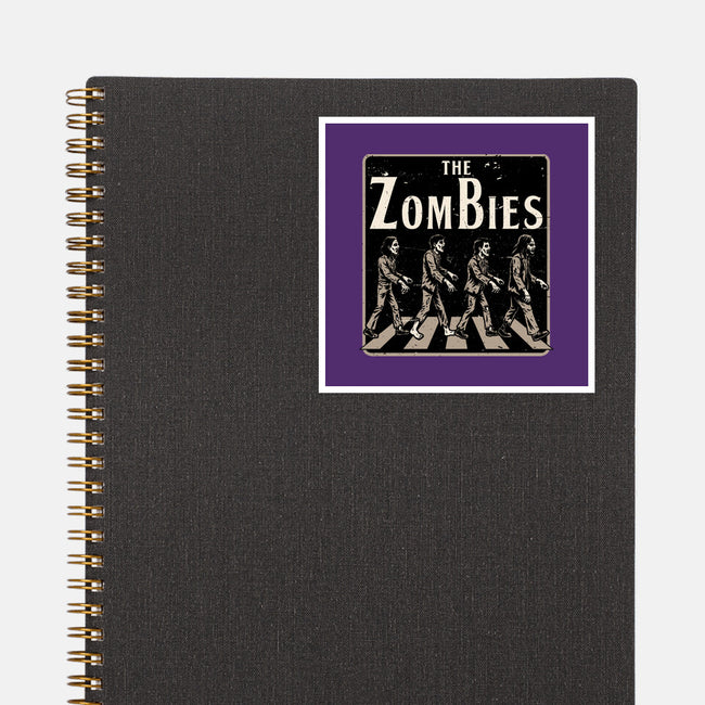 Zombie Album Cover-None-Glossy-Sticker-Studio Mootant
