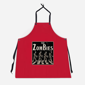 Zombie Album Cover-Unisex-Kitchen-Apron-Studio Mootant