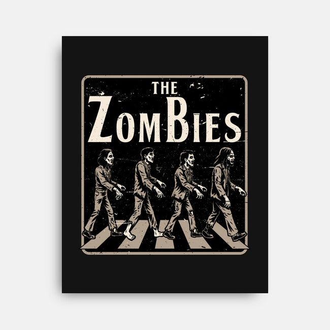 Zombie Album Cover-None-Stretched-Canvas-Studio Mootant
