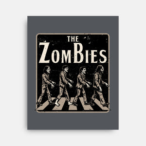 Zombie Album Cover-None-Stretched-Canvas-Studio Mootant