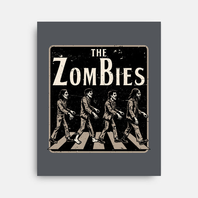 Zombie Album Cover-None-Stretched-Canvas-Studio Mootant
