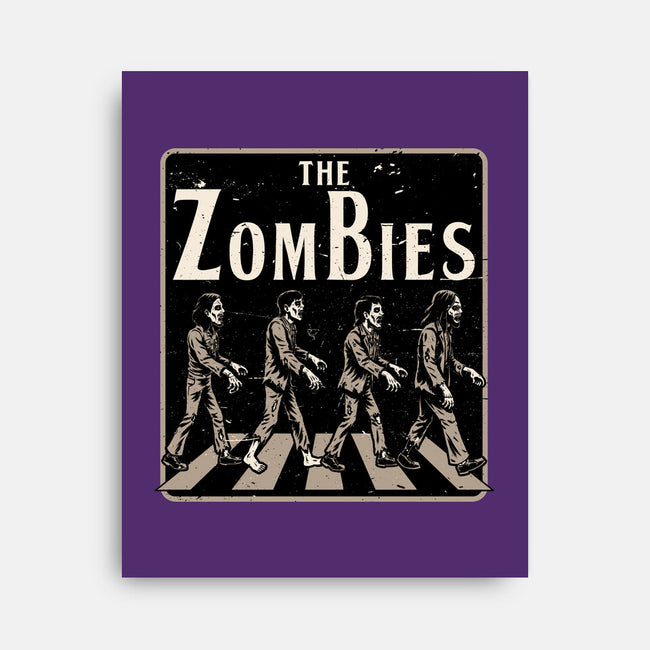 Zombie Album Cover-None-Stretched-Canvas-Studio Mootant