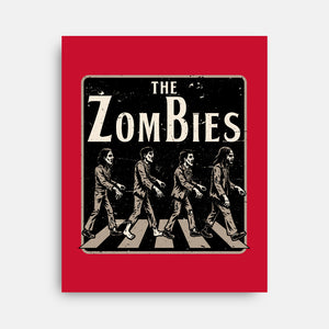 Zombie Album Cover-None-Stretched-Canvas-Studio Mootant