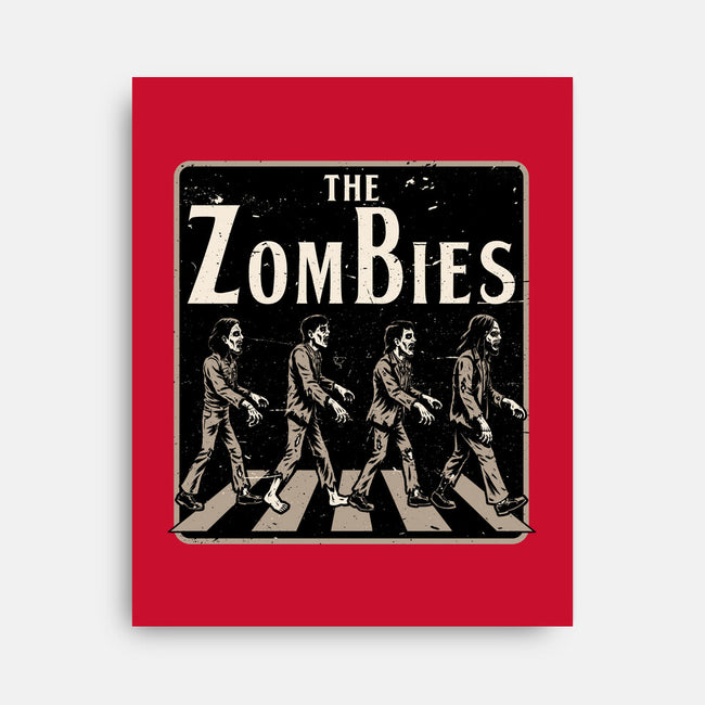 Zombie Album Cover-None-Stretched-Canvas-Studio Mootant
