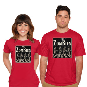 Zombie Album Cover-Mens-Basic-Tee-Studio Mootant