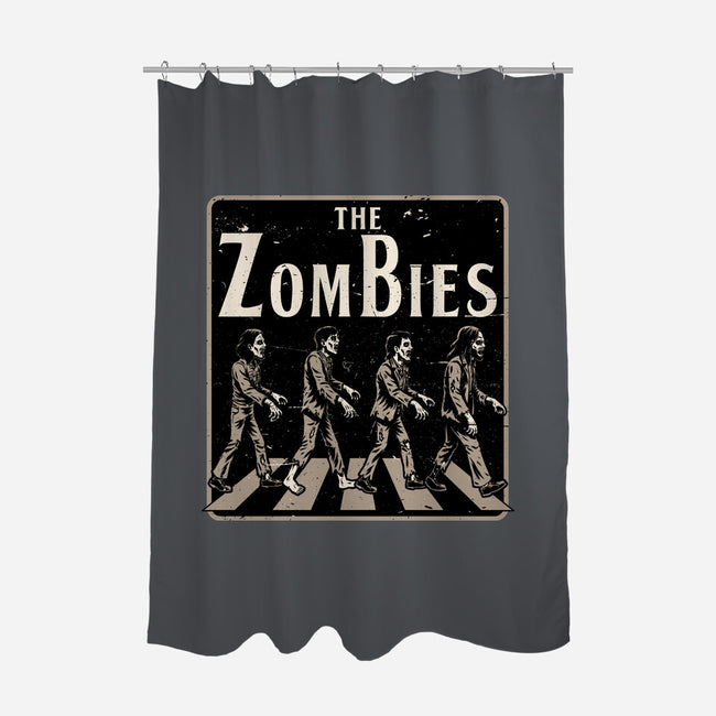 Zombie Album Cover-None-Polyester-Shower Curtain-Studio Mootant
