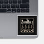 Zombie Album Cover-None-Glossy-Sticker-Studio Mootant