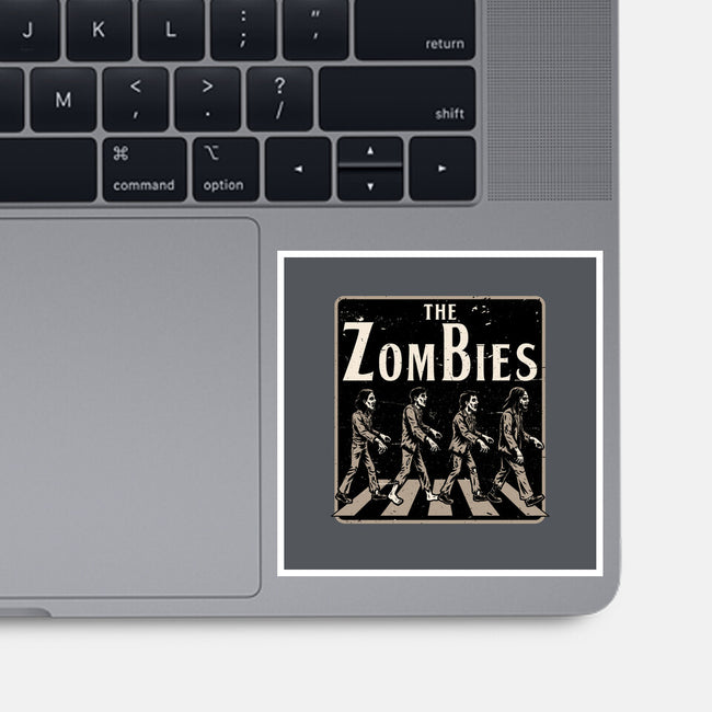 Zombie Album Cover-None-Glossy-Sticker-Studio Mootant
