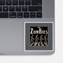 Zombie Album Cover-None-Glossy-Sticker-Studio Mootant