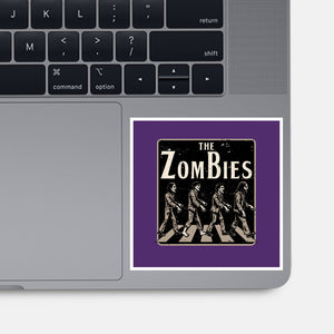 Zombie Album Cover-None-Glossy-Sticker-Studio Mootant
