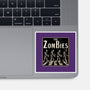 Zombie Album Cover-None-Glossy-Sticker-Studio Mootant