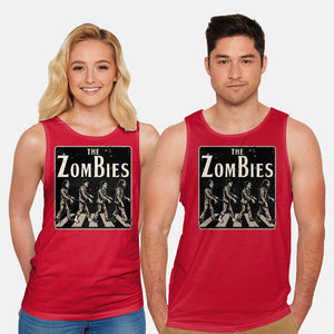 Zombie Album Cover-Unisex-Basic-Tank-Studio Mootant