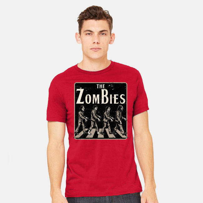 Zombie Album Cover-Mens-Heavyweight-Tee-Studio Mootant
