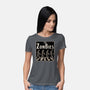 Zombie Album Cover-Womens-Basic-Tee-Studio Mootant