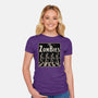 Zombie Album Cover-Womens-Fitted-Tee-Studio Mootant
