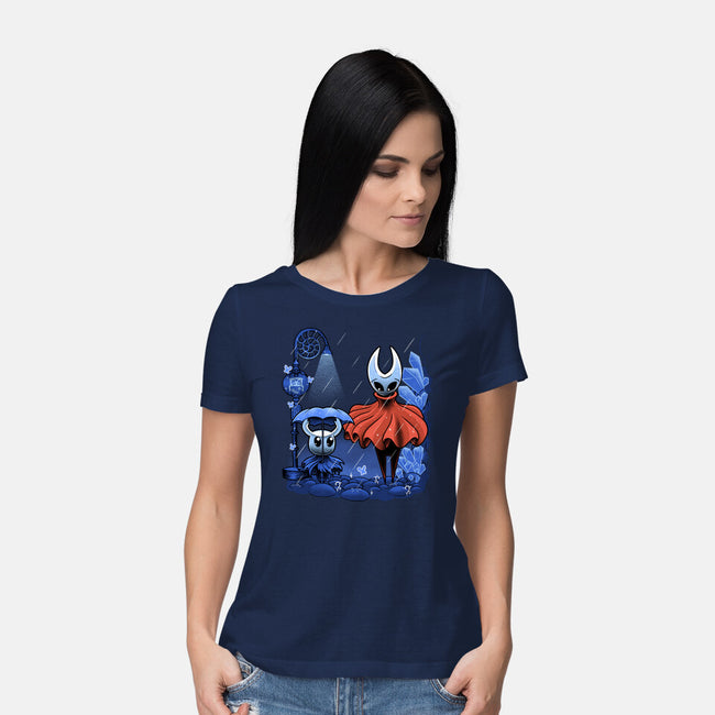 My Neighbor Hornet-Womens-Basic-Tee-Astrobot Invention