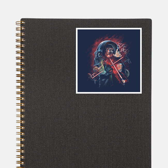 Dark Side Of The Force-None-Glossy-Sticker-zascanauta