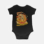 Never Blow Out A Jack-O-Lantern-Baby-Basic-Onesie-Green Devil