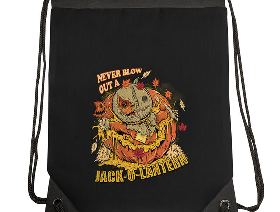 Never Blow Out A Jack-O-Lantern