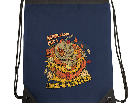 Never Blow Out A Jack-O-Lantern