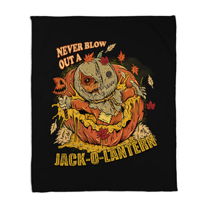 Never Blow Out A Jack-O-Lantern