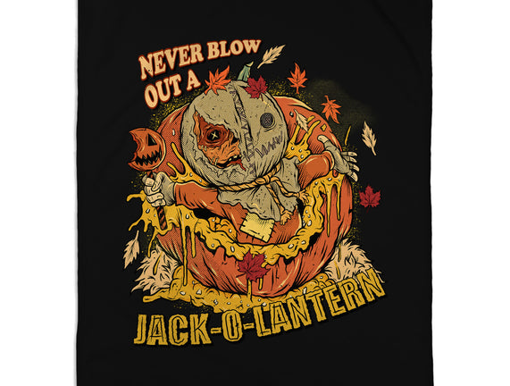 Never Blow Out A Jack-O-Lantern