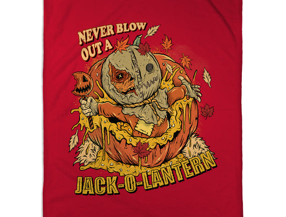 Never Blow Out A Jack-O-Lantern
