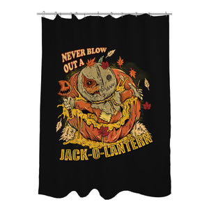 Never Blow Out A Jack-O-Lantern