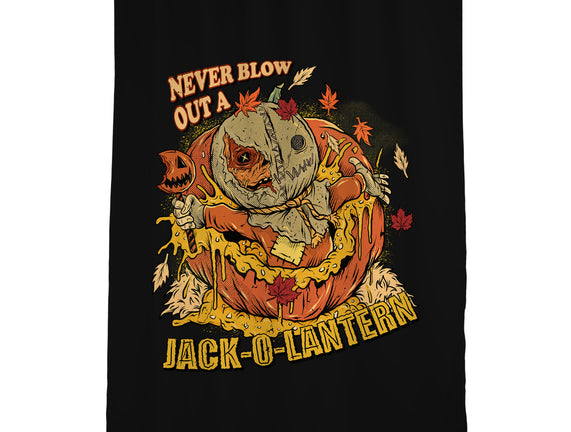 Never Blow Out A Jack-O-Lantern