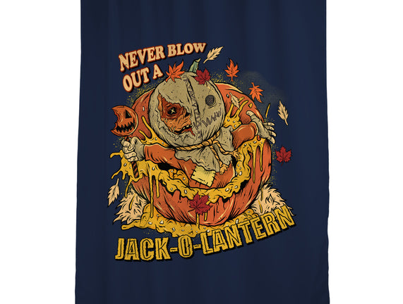 Never Blow Out A Jack-O-Lantern