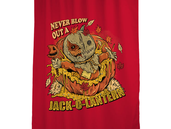Never Blow Out A Jack-O-Lantern